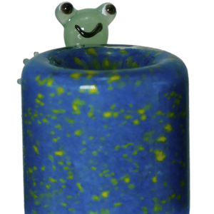 Frog Fritter Color Glass Bowl Slide