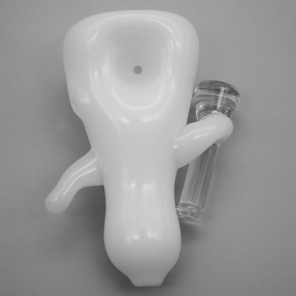 4.5" Ghost Glass Hand Pipe | Encore Collection
