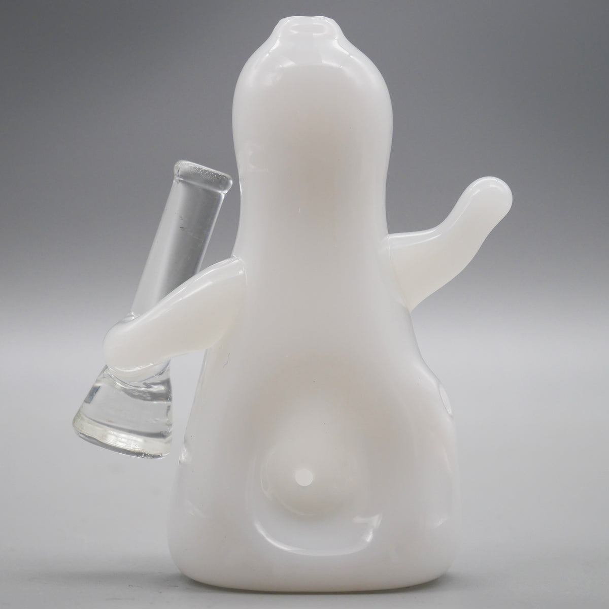 4.5" Ghost Glass Hand Pipe | Encore Collection