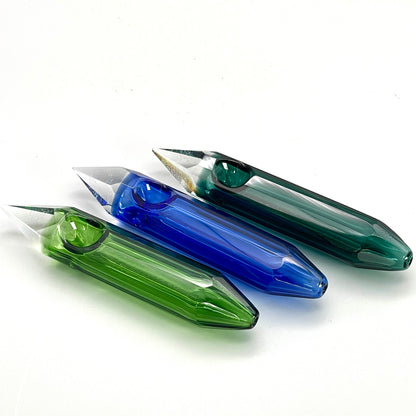 5" Fortress Crystal Hand Pipe