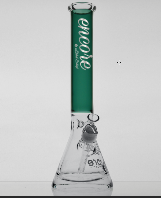 16" Encore Collection Color Mega Pounder Beaker Bong