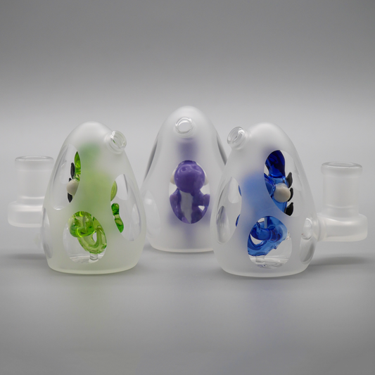 3PACK 3.5"  Encore Collection Mini Baby Dinosaur Egg Dab Rig