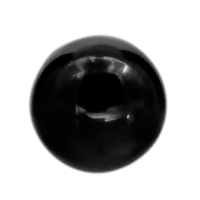 Silicon Carbine 6mm Black Bead