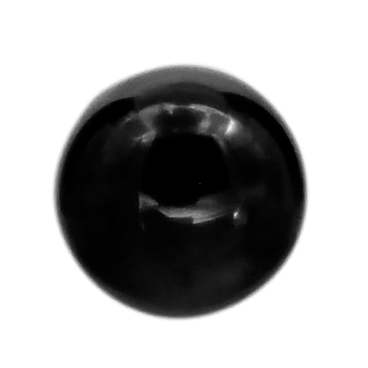 Silicon Carbine 6mm Black Bead