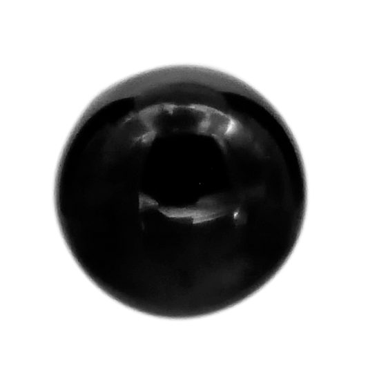 Silicon Carbine 6mm Black Bead