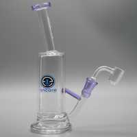 9" Encore Collection Turbine Slammer Bong w/ Color Accents