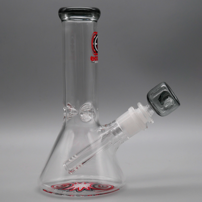 8" Encore Mini Beaker Bong w/ Color Lip & Reversal Base