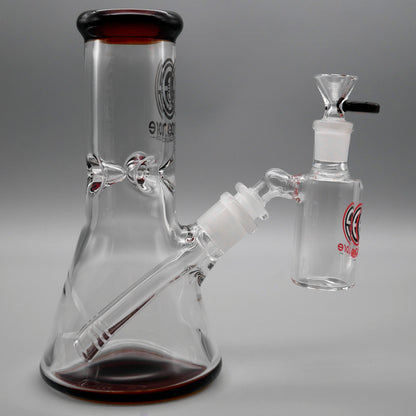 Encore Collection 8" Beaker Bong & Dry Catcher Set