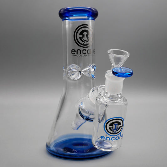 Encore Collection 8" Beaker Bong & Dry Catcher Set
