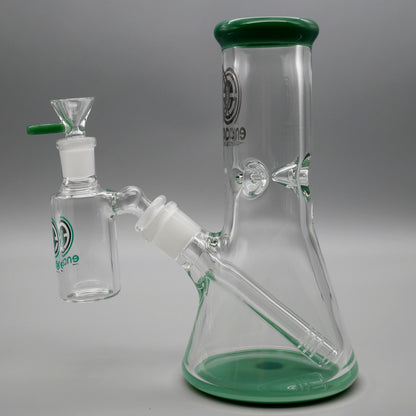Encore Collection 8" Beaker Bong & Dry Catcher Set
