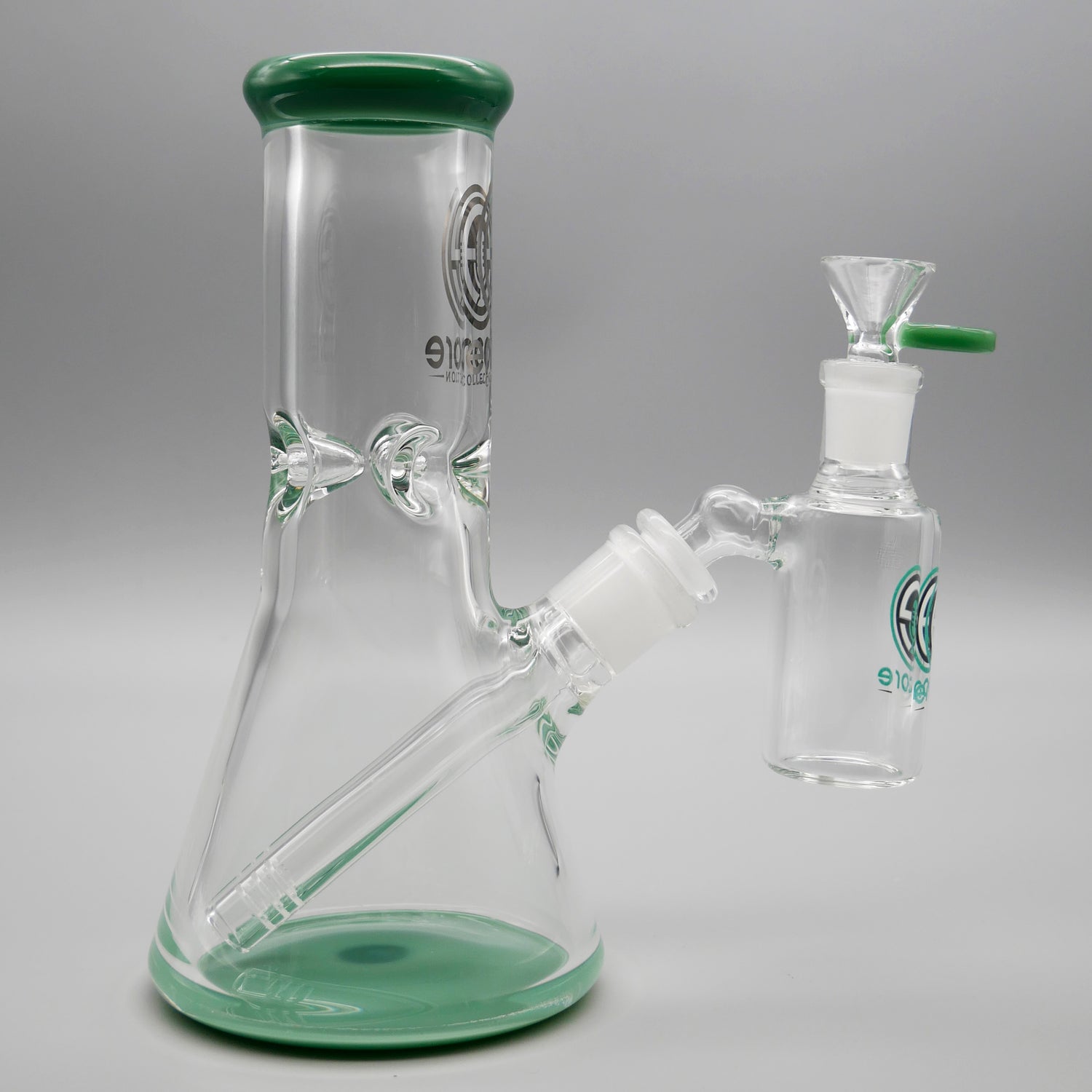 Jade Green — 8" Beaker & Dry Catcher Set (view 4)