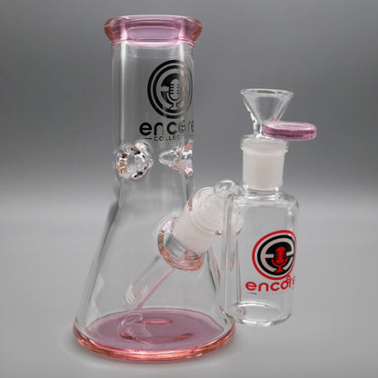 Encore Collection 8" Beaker Bong & Dry Catcher Set