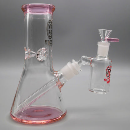 Encore Collection 8" Beaker Bong & Dry Catcher Set