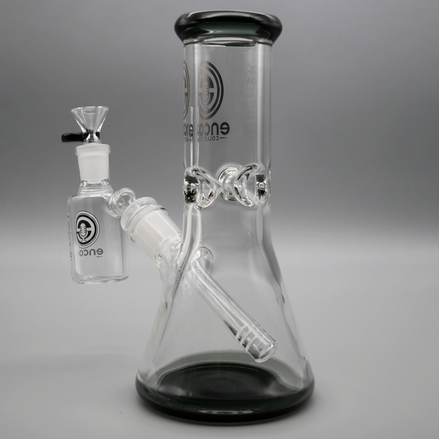 Encore Collection 8" Beaker Bong & Dry Catcher Set