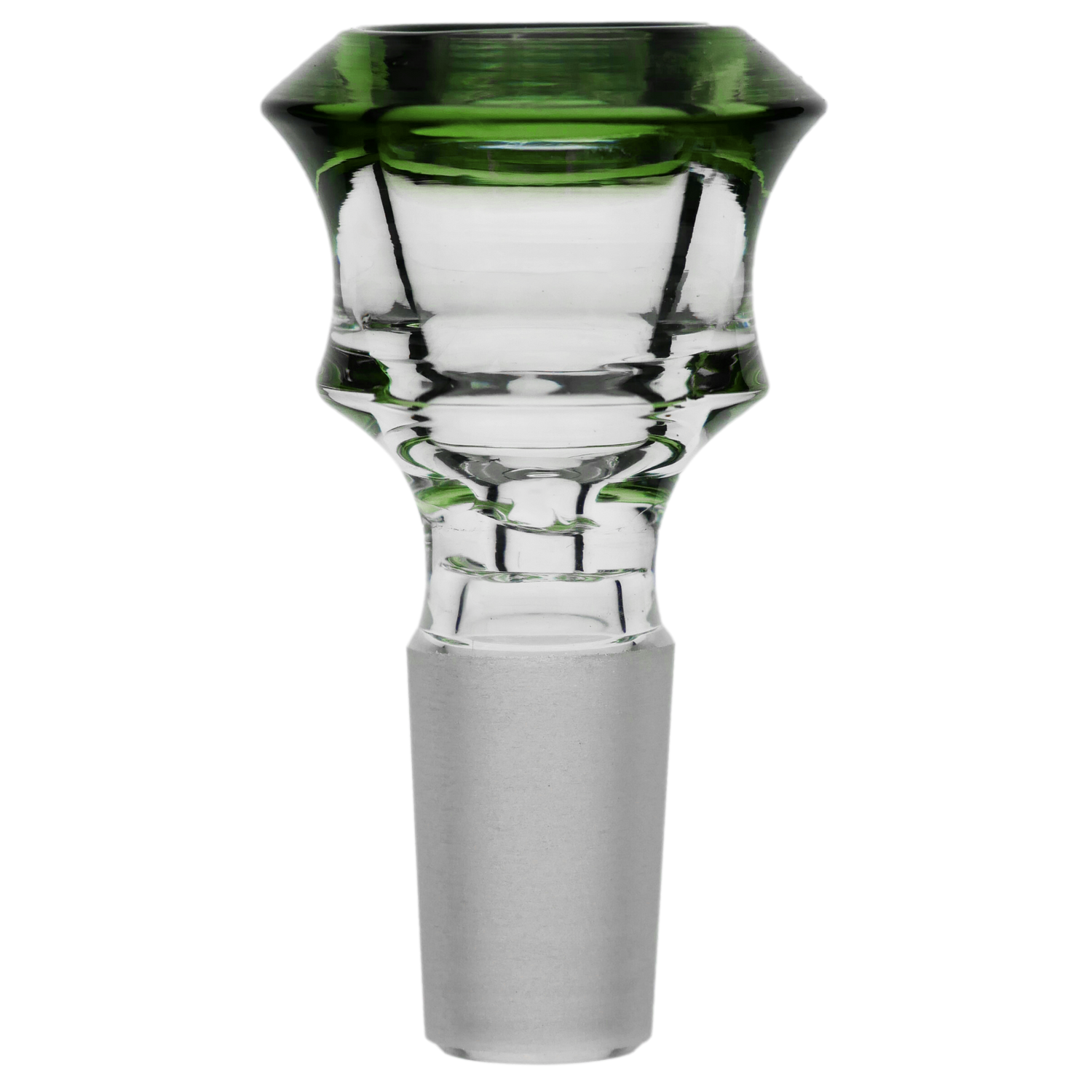 Diamond Edge Cylinder Maria Assorted Color Glass Bowl Slide