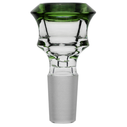 Diamond Edge Cylinder Maria Assorted Color Glass Bowl Slide
