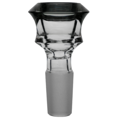 Diamond Edge Cylinder Maria Assorted Color Glass Bowl Slide