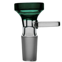 Cone Funnel Paddle Assorted Color Glass Bowl Slide