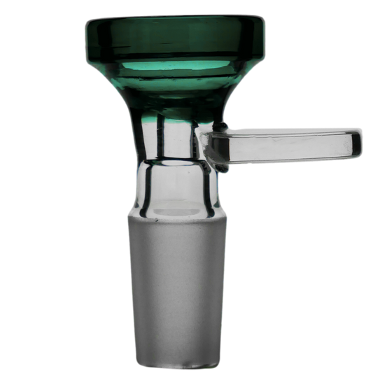 Cone Funnel Paddle Assorted Color Glass Bowl Slide