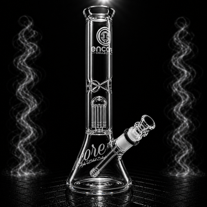 12" Encore Collection Double Chamber Tree Perc Beaker Bong