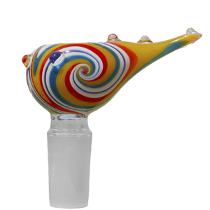 Seashell Reversal Glass Bowl Slide