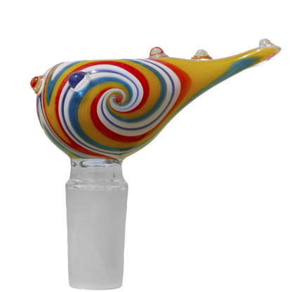Seashell Reversal Glass Bowl Slide