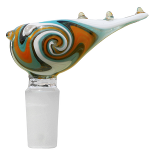 Seashell Reversal Glass Bowl Slide