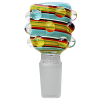 Spiral Warts Glass Bowl Slide