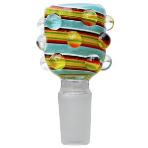 Spiral Warts Glass Bowl Slide