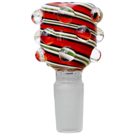 Spiral Warts Glass Bowl Slide