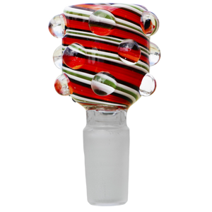 Spiral Warts Glass Bowl Slide