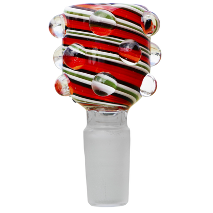 Spiral Warts Glass Bowl Slide