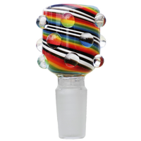 Spiral Warts Glass Bowl Slide