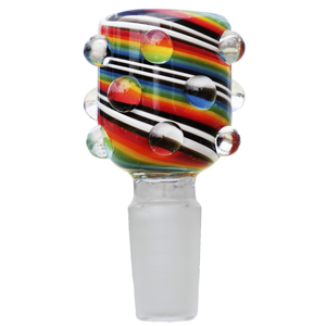 Spiral Warts Glass Bowl Slide