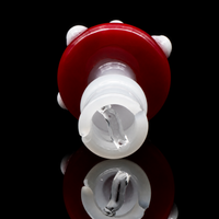 2" Amanita Mushroom Glass Mouthpiece | Compatible with Puffco Pivot
