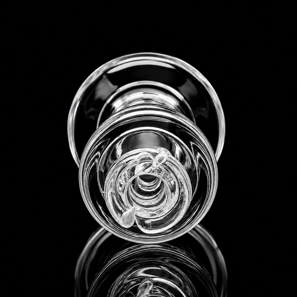 2.5" UFO Perc Glass Mouthpiece | Compatible with Puffco Pivot