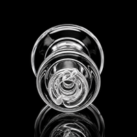 2.5" UFO Perc Glass Mouthpiece | Compatible with Puffco Pivot