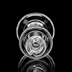 2.5" UFO Perc Glass Mouthpiece | Compatible with Puffco Pivot