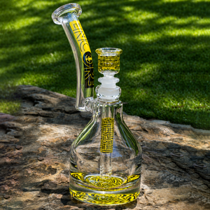 9" Encore Collection Basketweave Henny Pounder Bubbler Bong