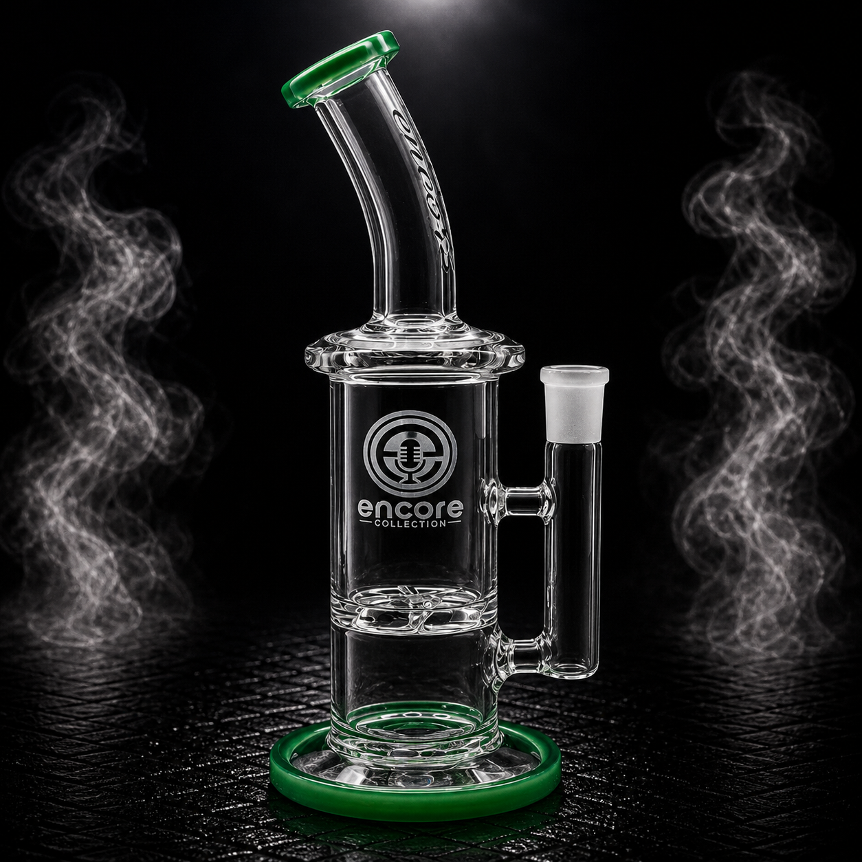 9" Encore Collection Turbine Dab Rig w/ Turbine Disc Perc