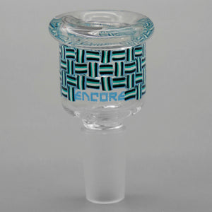 Basket Cyan — Basketweave Bowl
