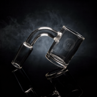 Solid Quartz Gavel Banger with Beveled Top
