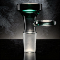 Cone Funnel Paddle Assorted Color Glass Bowl Slide