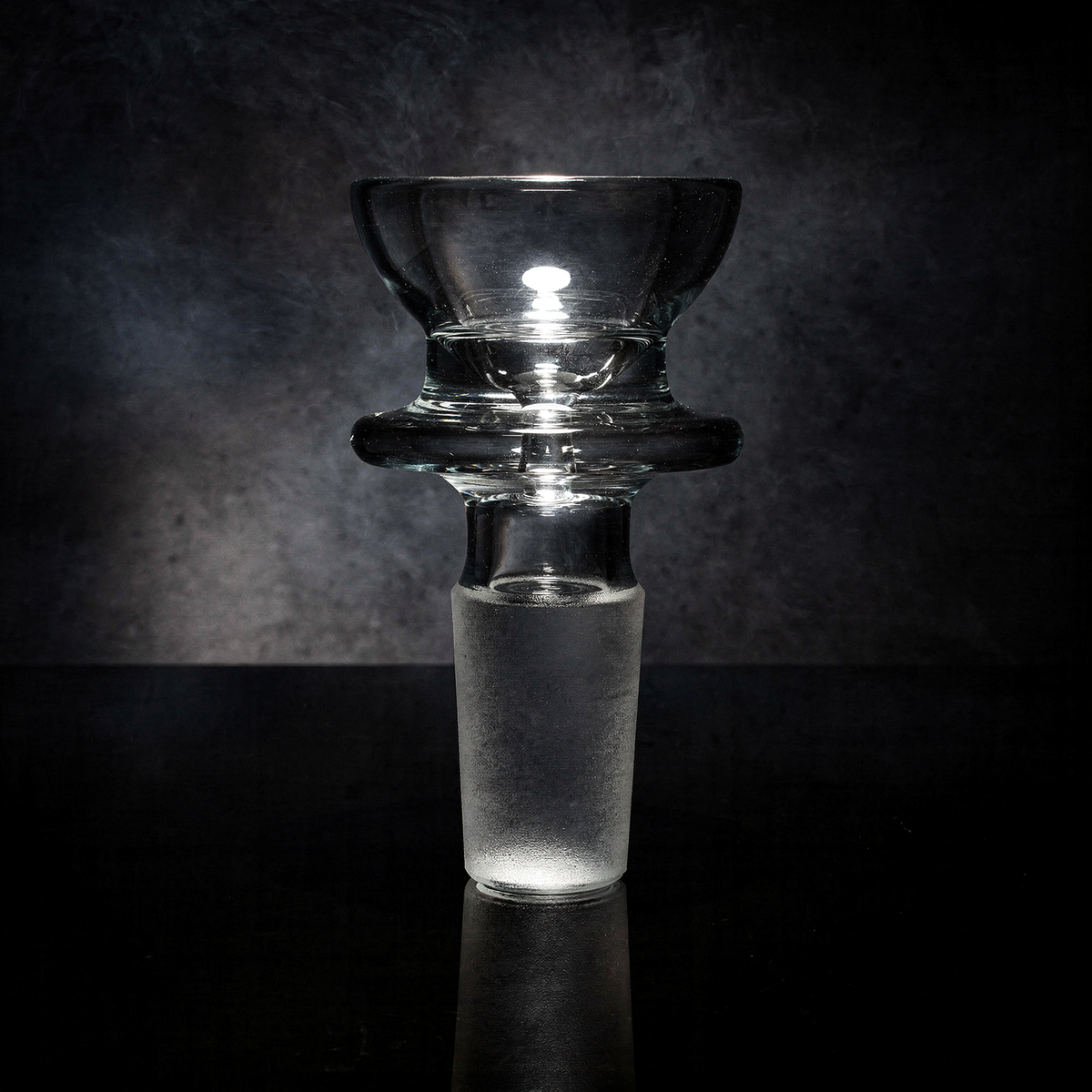 Teacup Funnel Maria Clear Glass Bowl Slide
