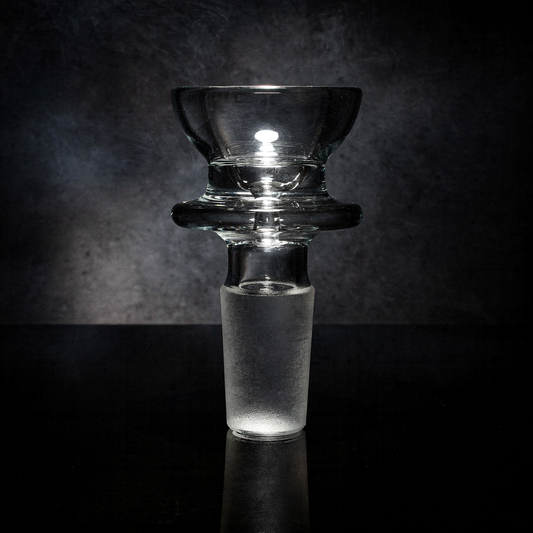 Teacup Funnel Maria Clear Glass Bowl Slide
