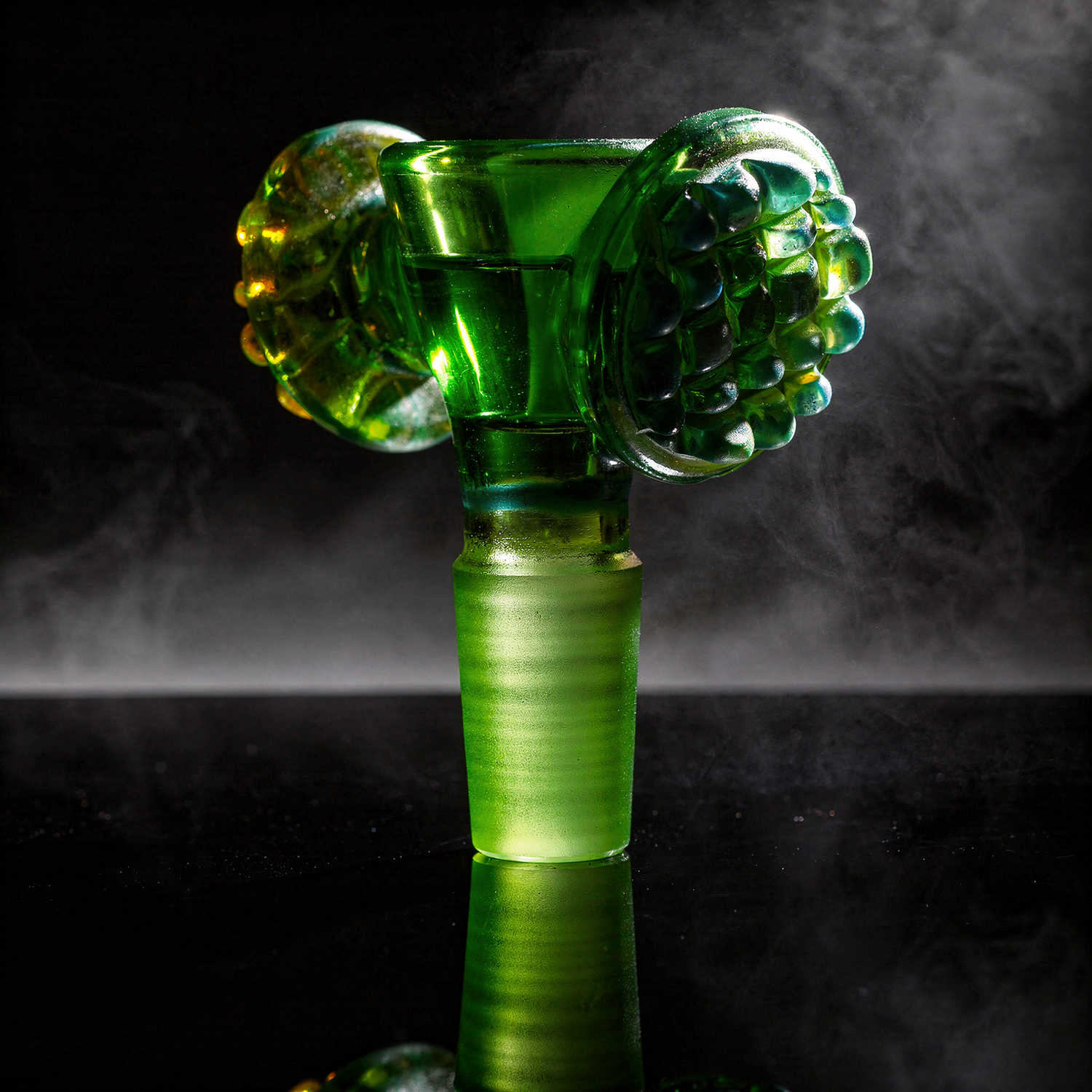 Encore Collection Fumed Color Bowl w/ Double Waffle Handles