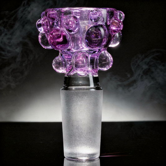 Disease w/ Clear Marbles Glass Bowl Slide