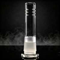 Low Profile 14mm/18mm Replacement Glass Bong Slitted Diffuser Downstem