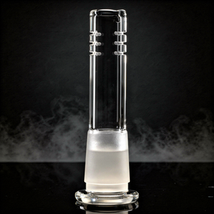 Low Profile 14mm/18mm Replacement Glass Bong Slitted Diffuser Downstem