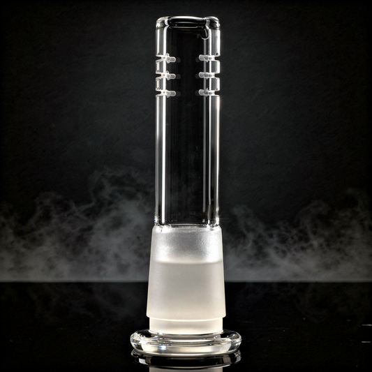 Low Profile 14mm/18mm Replacement Glass Bong Slitted Diffuser Downstem